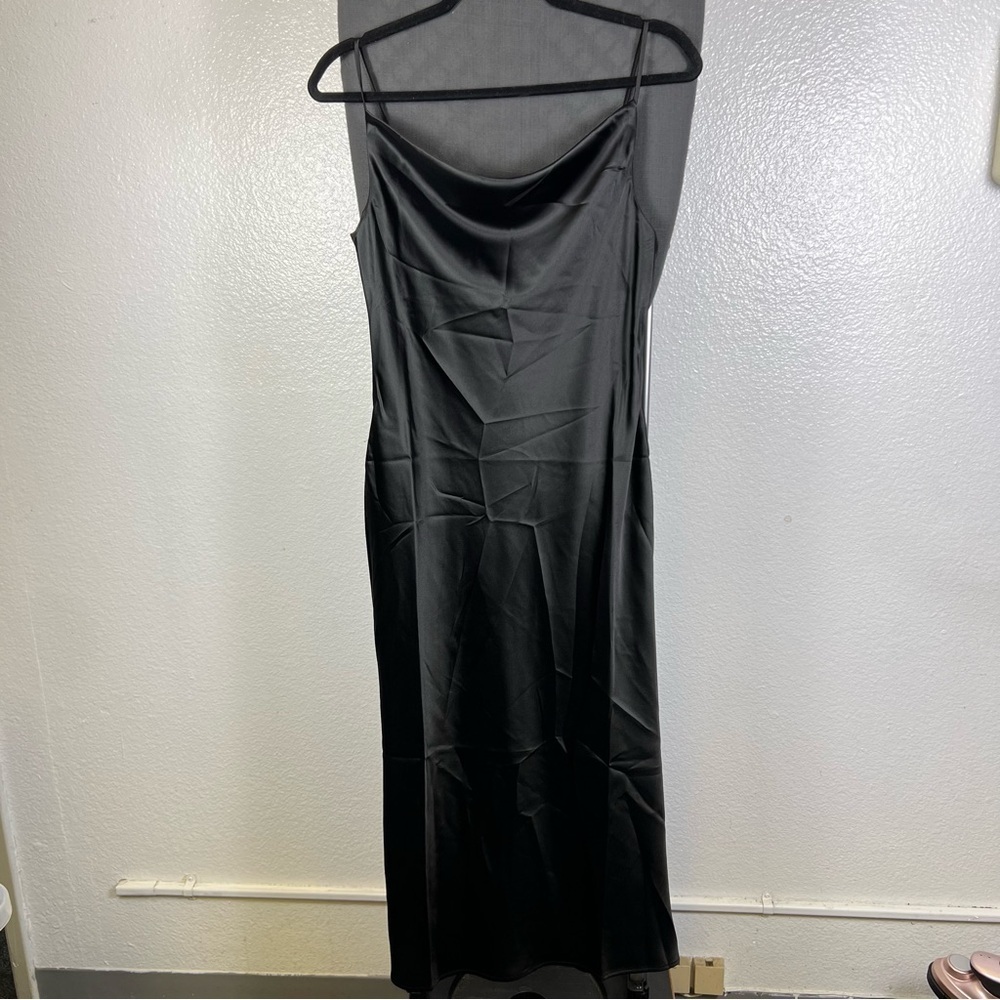 The Drop Women’s Elegant Black Slip Dress Size XS